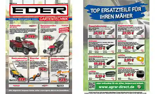 Der aktuelle Gartentechnik Prospekt 